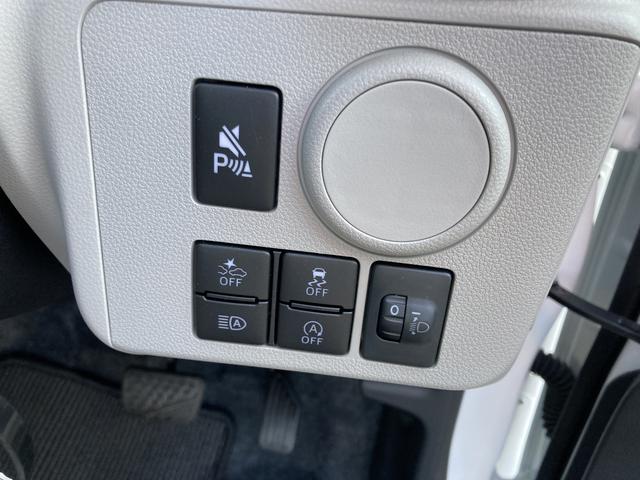 ミライースＸ　ＳＡIII１４インチフルホイールキャップ　ＬＥＤヘッドランプ　電動格納式（カラード）ドアミラー　自発光式デジタルメーターブルーイルミネーションメーター　マニュアルエアコン（ダイヤル式）　キーレスエントリー（静岡県）の中古車