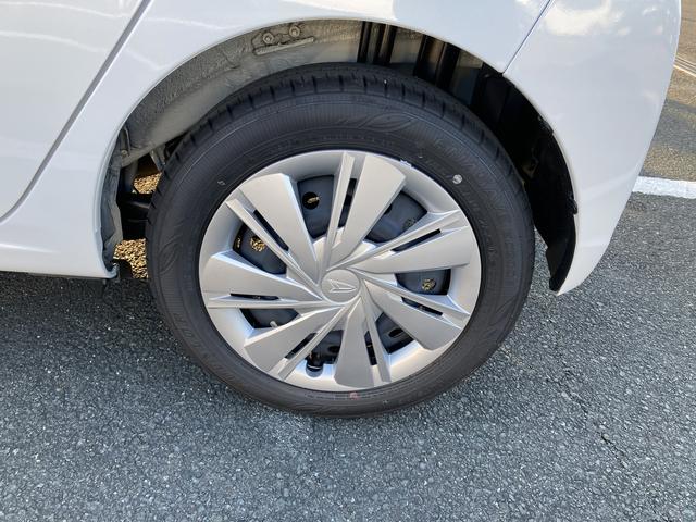 ミライースＸ　ＳＡIII１４インチフルホイールキャップ　ＬＥＤヘッドランプ　電動格納式（カラード）ドアミラー　自発光式デジタルメーターブルーイルミネーションメーター　マニュアルエアコン（ダイヤル式）　キーレスエントリー（静岡県）の中古車