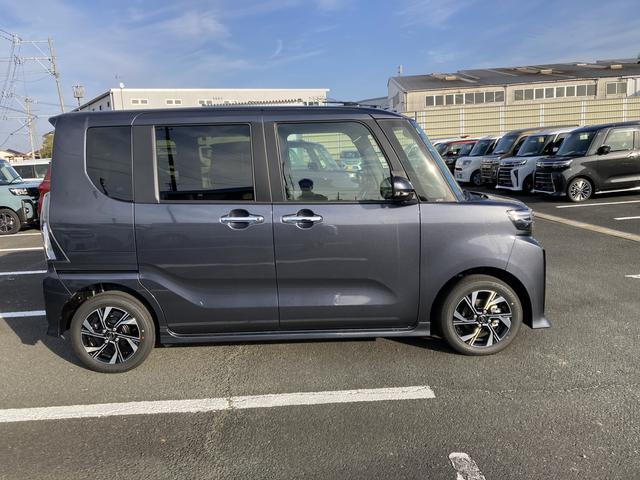 タントカスタムＸリミテッド１４インチアルミホイール　大型エアロバンパー　フルＬＥＤヘッドランプ　オート格納式カラードドアミラー　両側パワースライドドア　キーフリーシステム　プッシュボタンスタート　スマートクルーズ（静岡県）の中古車