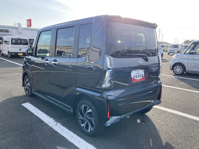 タントカスタムＸリミテッド１４インチアルミホイール　大型エアロバンパー　フルＬＥＤヘッドランプ　オート格納式カラードドアミラー　両側パワースライドドア　キーフリーシステム　プッシュボタンスタート　スマートクルーズ（静岡県）の中古車