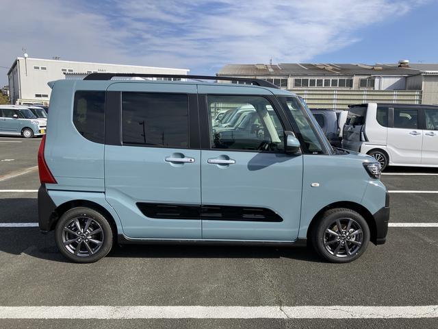 タントファンクロスリミテッド１４インチアルミホイール　フルＬＥＤヘッドランプ　オート格納式カラードドアミラー　両側パワースライドドア　キーフリーシステム　プッシュボタンスタート　スマートクルーズ（静岡県）の中古車