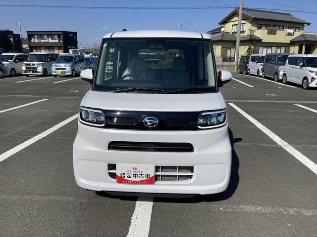 タントＸ１４インチフルホイールキャップ　フルＬＥＤヘッドランプ　オート格納式カラードドアミラー　左側パワースライドドア　ＴＦＴカラーマルチインフォメーションディスプレイ　フルファブリックシート（静岡県）の中古車