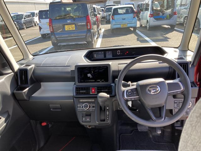 タントＸ１４インチフルホイールキャップ　フルＬＥＤヘッドランプ　オート格納式カラードドアミラー　左側パワースライドドア　ＴＦＴカラーマルチインフォメーションディスプレイ　フルファブリックシート（静岡県）の中古車