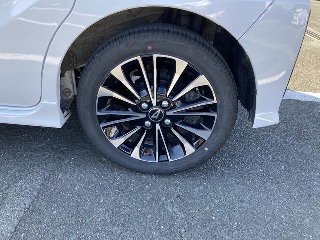 タントカスタムRS15インチアルミホイール キーフリーシステム プッシュボタンスタート オートエアコン(プッシュ式) フルLEDヘッドランプ オート格納式カラードドアミラー 本革巻ステアリングホイール(静岡県)の中古車