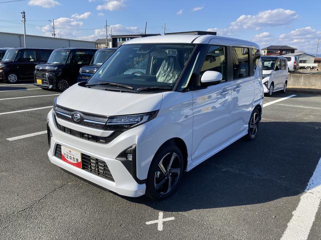 ムーヴＲＳキーフリーシステム　プッシュボタンスタート　ＬＥＤヘッドライト　１５インチアルミホイール　両側パワースライドドア　カラーマルチインフォメーションディスプレイ（静岡県）の中古車