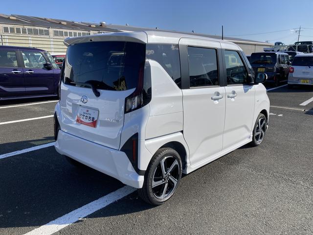 ムーヴＲＳキーフリーシステム　プッシュボタンスタート　ＬＥＤヘッドライト　１５インチアルミホイール　両側パワースライドドア　カラーマルチインフォメーションディスプレイ（静岡県）の中古車