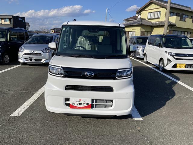 タントXリミテッド14インチフルホイールキャップ フルLEDヘッドランプ オート格納式カラードドアミラー 両側パワースライドドア TFTカラーマルチインフォメーションディスプレイ フルファブリックシート(静岡県)の中古車