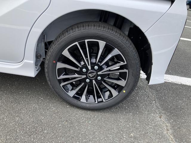 タントカスタムRSリミテッド15インチアルミホイール キーフリーシステム プッシュボタンスタート オートエアコン(プッシュ式) フルLEDヘッドランプ オート格納式カラードドアミラー 本革巻ステアリングホイール(静岡県)の中古車