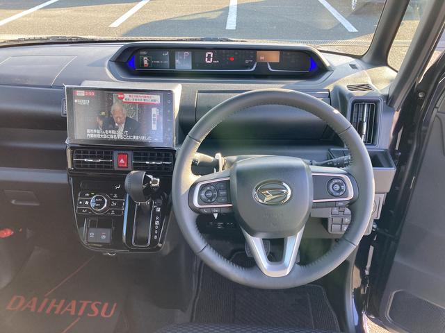 タントカスタムRSリミテッド15インチアルミホイール キーフリーシステム プッシュボタンスタート オートエアコン(プッシュ式) フルLEDヘッドランプ オート格納式カラードドアミラー 本革巻ステアリングホイール(静岡県)の中古車