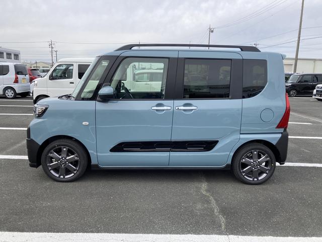 タントファンクロスターボリミテッド１５インチアルミホイール　フルＬＥＤヘッドランプ　オート格納式カラードドアミラー　両側パワースライドドア　キーフリーシステム　プッシュボタンスタート　スマートクルーズ（静岡県）の中古車