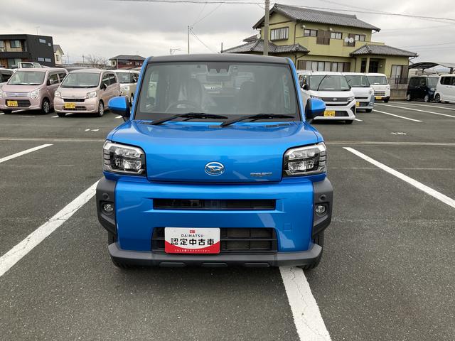 タフトＧターボ１５インチアルミホイール　オートレベリング機能付フルＬＥＤヘッドランプ　ＬＥＤフォグランプ　本革巻ステアリングホイール　本革巻インパネセンターシフト　ＴＦＴカラーマルチインフォメーションディスプレイ（静岡県）の中古車