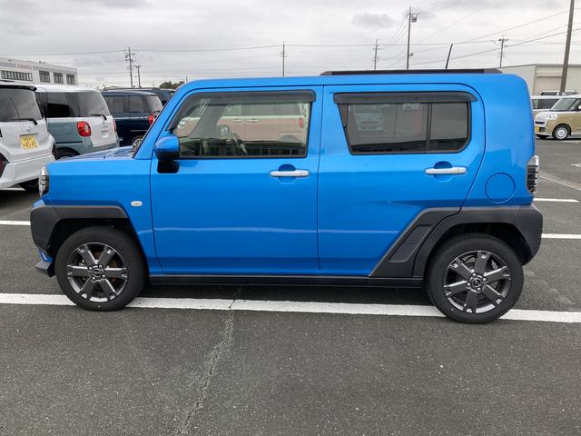 タフトＧターボ１５インチアルミホイール　オートレベリング機能付フルＬＥＤヘッドランプ　ＬＥＤフォグランプ　本革巻ステアリングホイール　本革巻インパネセンターシフト　ＴＦＴカラーマルチインフォメーションディスプレイ（静岡県）の中古車