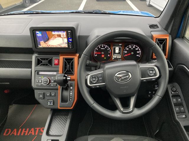 タフトＧターボ１５インチアルミホイール　オートレベリング機能付フルＬＥＤヘッドランプ　ＬＥＤフォグランプ　本革巻ステアリングホイール　本革巻インパネセンターシフト　ＴＦＴカラーマルチインフォメーションディスプレイ（静岡県）の中古車