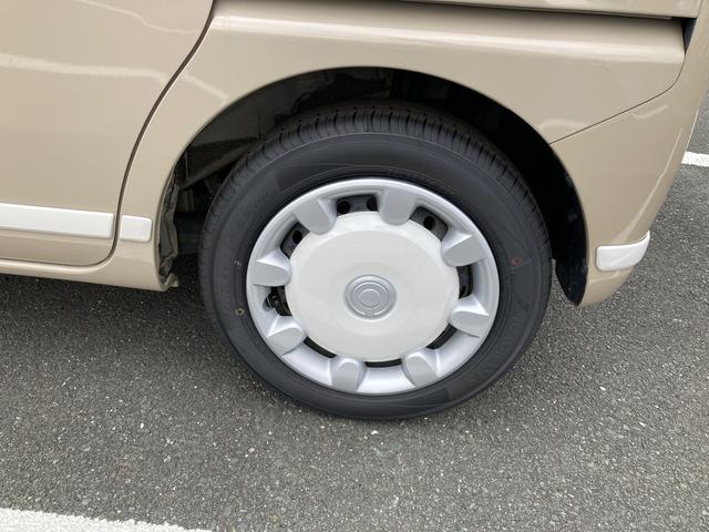 ムーヴキャンバスＧホワイトアクセントＶＳ　ＳＡIII１４インチフルホイールキャップ　ＬＥＤヘッドランプ　キーフリーシステム　両側パワースライドドア　オートエアコン（プッシュ式）　オートライト　置きラクボックス（静岡県）の中古車