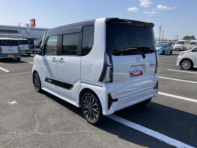 タントカスタムＲＳ１５インチアルミホイール　キーフリーシステム　プッシュボタンスタート　オートエアコン（プッシュ式）　フルＬＥＤヘッドランプ　オート格納式カラードドアミラー　本革巻ステアリングホイール（静岡県）の中古車