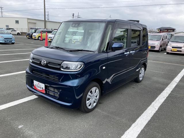 タントＸ１４インチフルホイールキャップ　フルＬＥＤヘッドランプ　オート格納式カラードドアミラー　左側パワースライドドア　ＴＦＴカラーマルチインフォメーションディスプレイ　フルファブリックシート（静岡県）の中古車