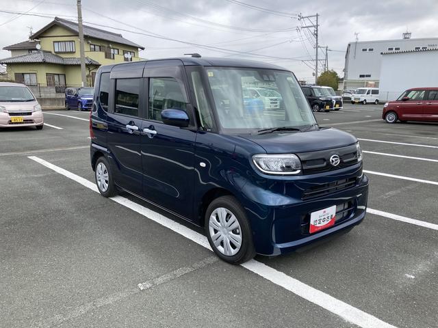 タントＸ１４インチフルホイールキャップ　フルＬＥＤヘッドランプ　オート格納式カラードドアミラー　左側パワースライドドア　ＴＦＴカラーマルチインフォメーションディスプレイ　フルファブリックシート（静岡県）の中古車