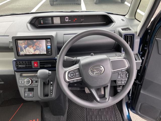 タントＸ１４インチフルホイールキャップ　フルＬＥＤヘッドランプ　オート格納式カラードドアミラー　左側パワースライドドア　ＴＦＴカラーマルチインフォメーションディスプレイ　フルファブリックシート（静岡県）の中古車