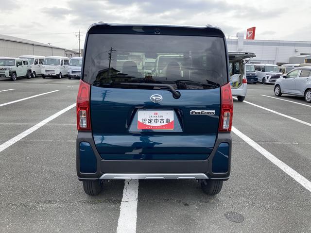 タントファンクロス１４インチアルミホイール　フルＬＥＤヘッドランプ　オート格納式カラードドアミラー　両側パワースライドドア　キーフリーシステム　プッシュボタンスタート（静岡県）の中古車