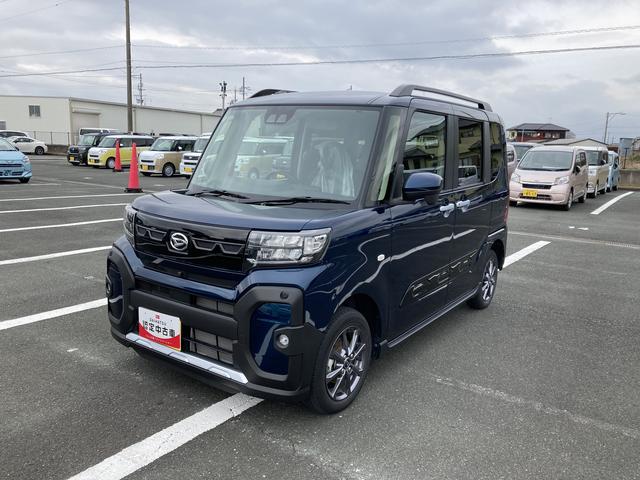 タントファンクロス１４インチアルミホイール　フルＬＥＤヘッドランプ　オート格納式カラードドアミラー　両側パワースライドドア　キーフリーシステム　プッシュボタンスタート（静岡県）の中古車