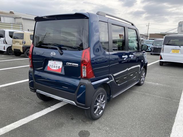 タントファンクロス１４インチアルミホイール　フルＬＥＤヘッドランプ　オート格納式カラードドアミラー　両側パワースライドドア　キーフリーシステム　プッシュボタンスタート（静岡県）の中古車