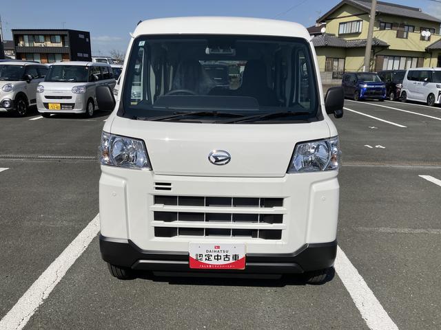 ハイゼットカーゴＤＸＣＶＴ　撥水フルファブリックシート表皮　オーバーヘッドシェルフ　アッパートレイ　キーレスエントリー　ユースフルナット（３１ヶ所）（静岡県）の中古車