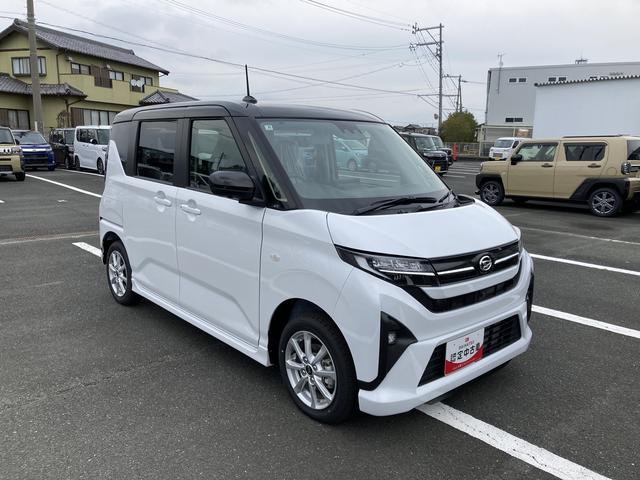 ムーヴＧキーフリーシステム　プッシュボタンスタート　ＬＥＤヘッドライト　１４インチアルミホイール　左側パワースライドドア　カラーマルチインフォメーションディスプレイ（静岡県）の中古車