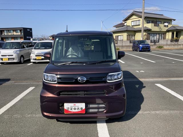 タントＸ１４インチフルホイールキャップ　フルＬＥＤヘッドランプ　オート格納式カラードドアミラー　左側パワースライドドア　ＴＦＴカラーマルチインフォメーションディスプレイ　フルファブリックシート（静岡県）の中古車