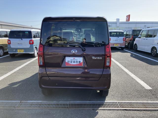 タントＸ１４インチフルホイールキャップ　フルＬＥＤヘッドランプ　オート格納式カラードドアミラー　左側パワースライドドア　ＴＦＴカラーマルチインフォメーションディスプレイ　フルファブリックシート（静岡県）の中古車