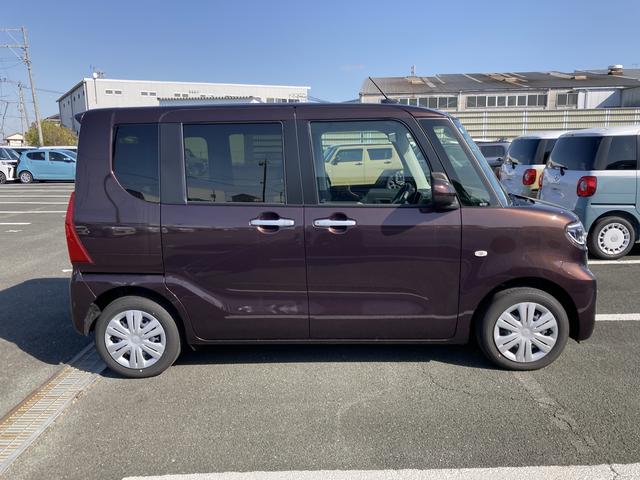 タントＸ１４インチフルホイールキャップ　フルＬＥＤヘッドランプ　オート格納式カラードドアミラー　左側パワースライドドア　ＴＦＴカラーマルチインフォメーションディスプレイ　フルファブリックシート（静岡県）の中古車