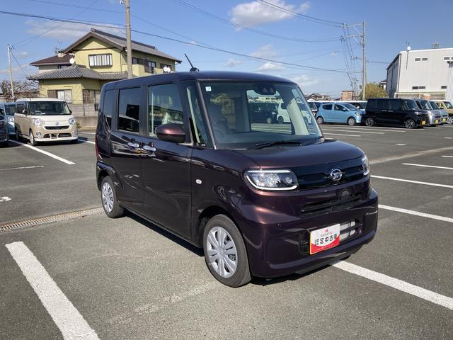 タントＸ１４インチフルホイールキャップ　フルＬＥＤヘッドランプ　オート格納式カラードドアミラー　左側パワースライドドア　ＴＦＴカラーマルチインフォメーションディスプレイ　フルファブリックシート（静岡県）の中古車