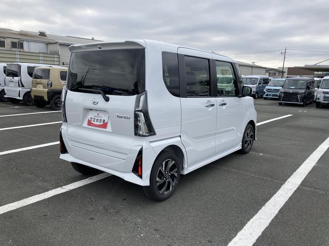 タントカスタムXリミテッド14インチアルミホイール 大型エアロバンパー フルLEDヘッドランプ オート格納式カラードドアミラー 両側パワースライドドア キーフリーシステム プッシュボタンスタート(静岡県)の中古車