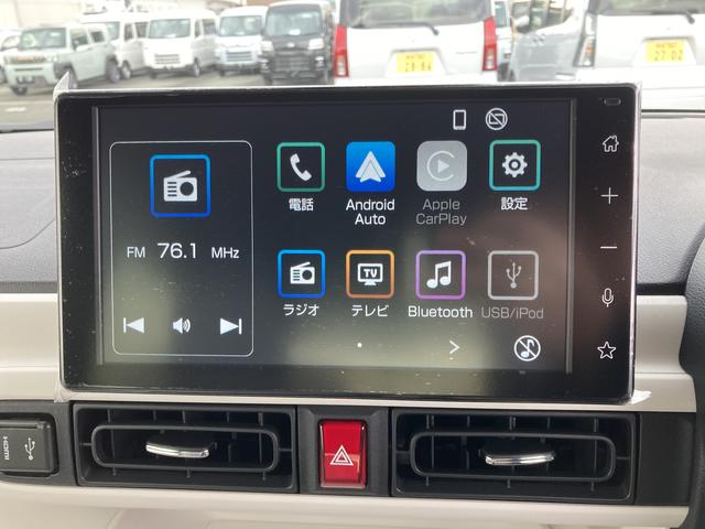 ムーヴキャンバスストライプスG14インチフルホイールキャップ LEDヘッドランプ LEDフォグランプ ホっとカップホルダー 両側パワースライドドア キーフリーシステム プッシュボタンスタート UVカットガラス(静岡県)の中古車