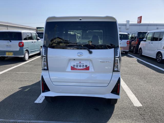 タントカスタムＸリミテッド１４インチアルミホイール　大型エアロバンパー　フルＬＥＤヘッドランプ　オート格納式カラードドアミラー　両側パワースライドドア　キーフリーシステム　プッシュボタンスタート　スマートクルーズ（静岡県）の中古車