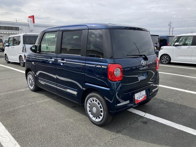 ムーヴキャンバスセオリーＧ１４インチフルホイールキャップ　ＬＥＤヘッドランプ　ＬＥＤフォグランプ　ホっとカップホルダー　両側パワースライドドア　キーフリーシステム　プッシュボタンスタート　ＵＶカットガラス（静岡県）の中古車