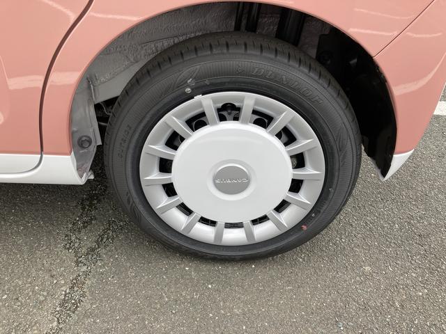 ムーヴキャンバスストライプスＧ１４インチフルホイールキャップ　ＬＥＤヘッドランプ　ＬＥＤフォグランプ　ホっとカップホルダー　両側パワースライドドア　キーフリーシステム　プッシュボタンスタート　ＵＶカットガラス（静岡県）の中古車