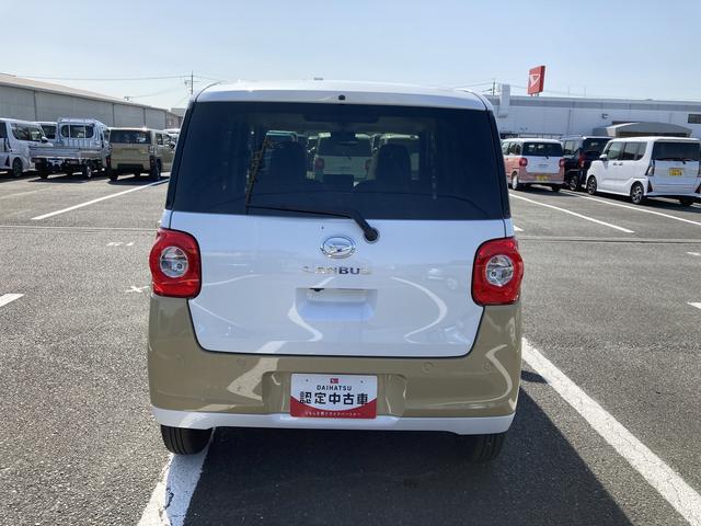 ムーヴキャンバスストライプスＧ１４インチフルホイールキャップ　ＬＥＤヘッドランプ　ＬＥＤフォグランプ　ホっとカップホルダー　両側パワースライドドア　キーフリーシステム　プッシュボタンスタート　ＵＶカットガラス（静岡県）の中古車