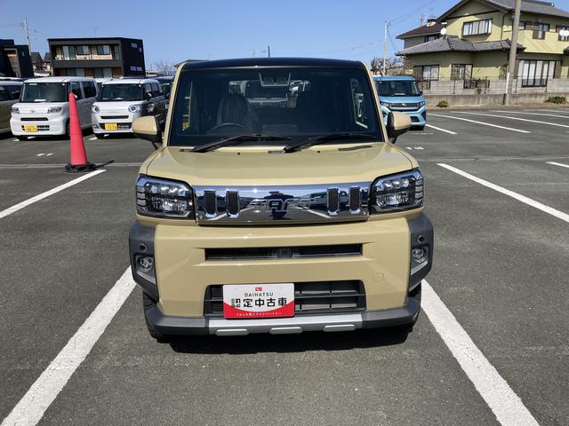 タフトＧ　クロムベンチャーメッキドアアウターハンドル　１５インチアルミホイール　オートレベリング機能付フルＬＥＤヘッドランプ　ＬＥＤフォグランプ　本革巻ステアリングホイール　本革巻インパネセンターシフト（静岡県）の中古車