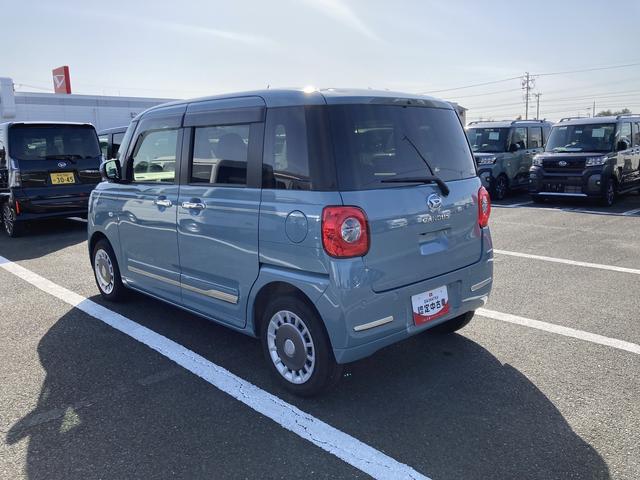 ムーヴキャンバスセオリーＧターボ１４インチフルホイールキャップ　ＬＥＤヘッドランプ　ＬＥＤフォグランプ　ホっとカップホルダー　両側パワースライドドア　キーフリーシステム　プッシュボタンスタート　ＵＶカットガラス（静岡県）の中古車