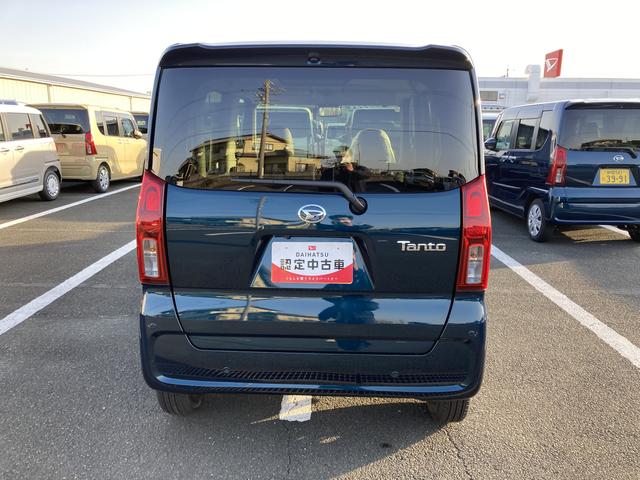 タントX14インチフルホイールキャップ フルLEDヘッドランプ オート格納式カラードドアミラー 左側パワースライドドア TFTカラーマルチインフォメーションディスプレイ フルファブリックシート(静岡県)の中古車