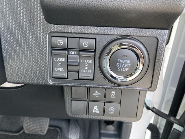 タントカスタムX14インチアルミホイール 大型エアロバンパー フルLEDヘッドランプ オート格納式カラードドアミラー 両側パワースライドドア キーフリーシステム プッシュボタンスタート(静岡県)の中古車