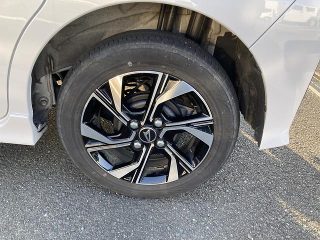 タントカスタムX14インチアルミホイール 大型エアロバンパー フルLEDヘッドランプ オート格納式カラードドアミラー 両側パワースライドドア キーフリーシステム プッシュボタンスタート(静岡県)の中古車