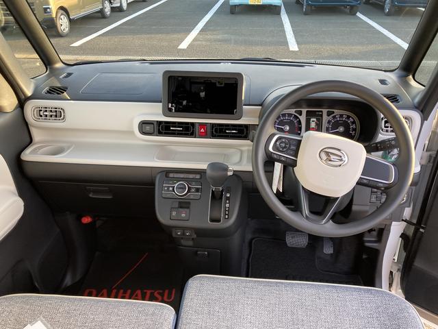 ムーヴキャンバスストライプスG14インチフルホイールキャップ LEDヘッドランプ LEDフォグランプ ホっとカップホルダー 両側パワースライドドア キーフリーシステム プッシュボタンスタート UVカットガラス(静岡県)の中古車