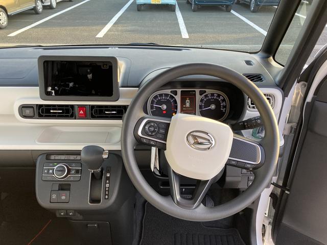 ムーヴキャンバスストライプスG14インチフルホイールキャップ LEDヘッドランプ LEDフォグランプ ホっとカップホルダー 両側パワースライドドア キーフリーシステム プッシュボタンスタート UVカットガラス(静岡県)の中古車