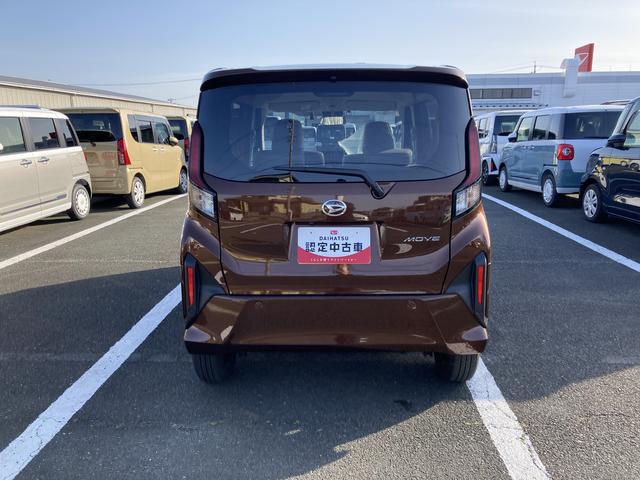 ムーヴXキーフリーシステム プッシュボタンスタート LEDヘッドライト 14インチフルホイールキャップ マルチインフォメーションディスプレイ 左側パワースライドドア(静岡県)の中古車