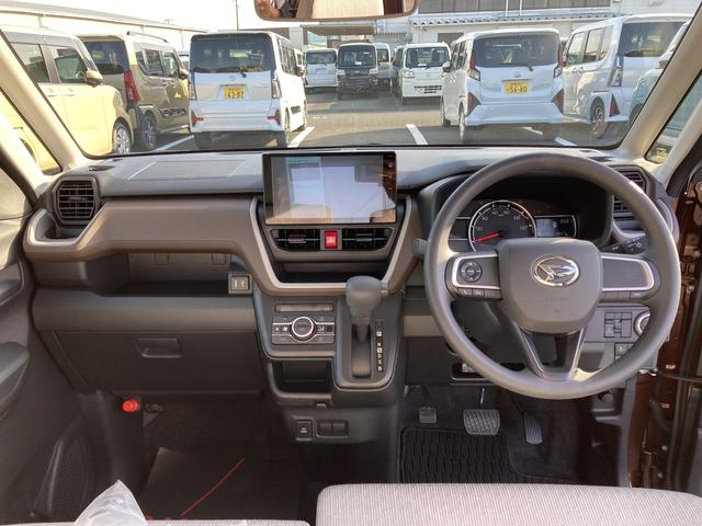 ムーヴXキーフリーシステム プッシュボタンスタート LEDヘッドライト 14インチフルホイールキャップ マルチインフォメーションディスプレイ 左側パワースライドドア(静岡県)の中古車