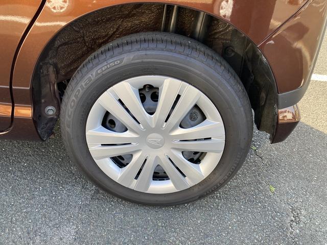 ムーヴXキーフリーシステム プッシュボタンスタート LEDヘッドライト 14インチフルホイールキャップ マルチインフォメーションディスプレイ 左側パワースライドドア(静岡県)の中古車