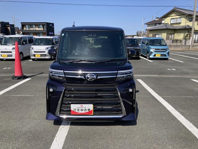タントカスタムＲＳ１５インチアルミホイール　キーフリーシステム　プッシュボタンスタート　オートエアコン（プッシュ式）　フルＬＥＤヘッドランプ　オート格納式カラードドアミラー　本革巻ステアリングホイール（静岡県）の中古車
