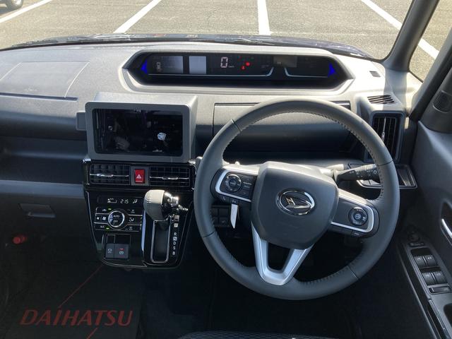 タントカスタムＲＳ１５インチアルミホイール　キーフリーシステム　プッシュボタンスタート　オートエアコン（プッシュ式）　フルＬＥＤヘッドランプ　オート格納式カラードドアミラー　本革巻ステアリングホイール（静岡県）の中古車