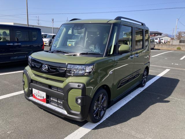 タントファンクロスターボリミテッド１５インチアルミホイール　フルＬＥＤヘッドランプ　オート格納式カラードドアミラー　両側パワースライドドア　キーフリーシステム　プッシュボタンスタート　革巻きステアリングホイール（静岡県）の中古車